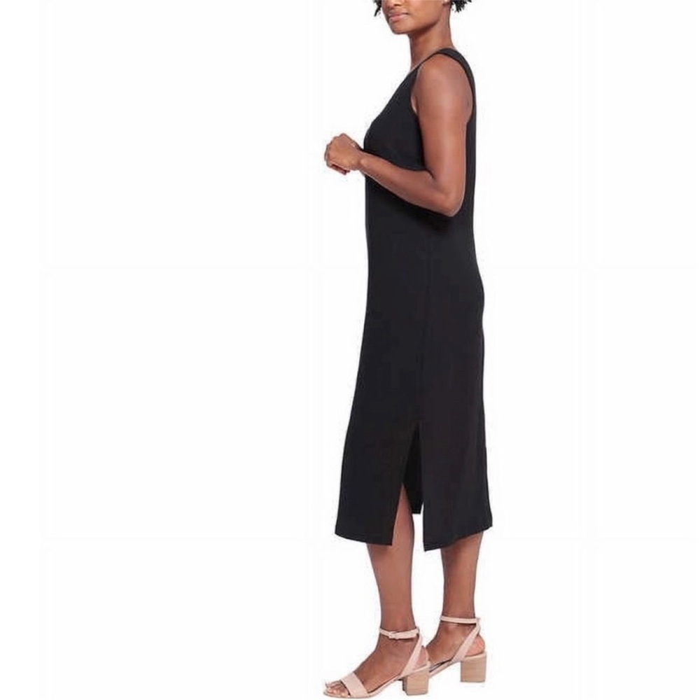 Briggs Dress XL Black Sleeveless V-Neck - Picture 3 of 4